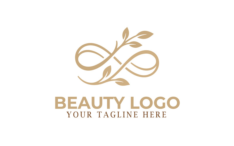 Luxury Beauty Logo | Elegant Botanical Infinity Logo Design - Features Image 1