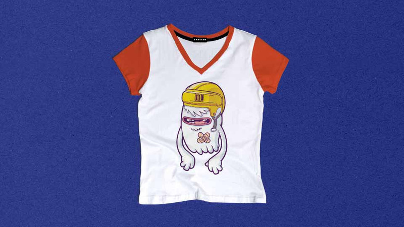 50 divertenti cartoni animati, contorni, tipografia, animali, tigre, bambini, orrore e design di magliette stile di vita - Caratteristiche Immagine 49