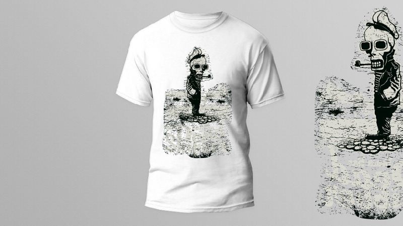 26)  Adult Sexy Girl Animal Horror, Cartoon, Gangster Print Typography And Life Style T shirt Design - Features Image 24
