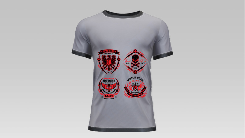 50 Funny Cartoon, Monster, Typography, Animal,  Bike Rider, Horror, And Life Style T shirt Design - Features Image 18