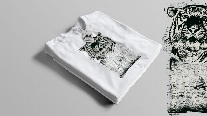 44) Women, Skull, Horror, Devil, Evil, Boys, Lion, Beast, Wolves, Animals, Life Style T shirt Design - Features Image 4