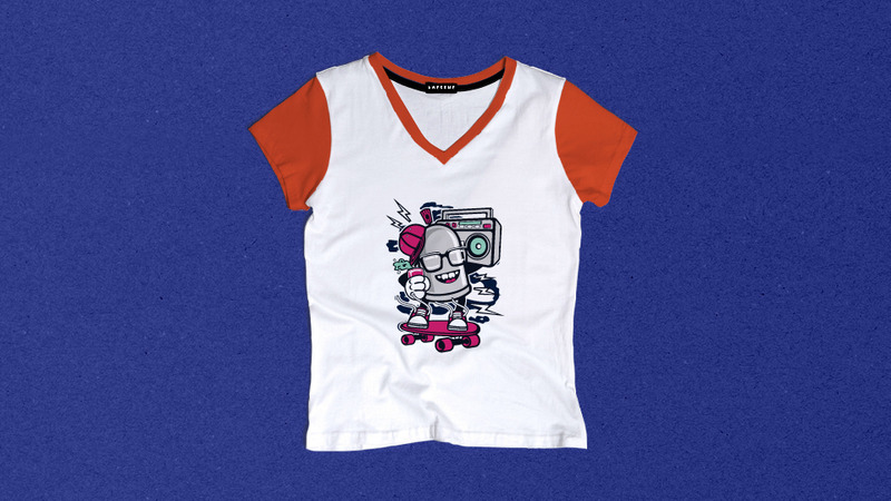 50 divertenti cartoni animati, contorni, tipografia, animali, tigre, bambini, orrore e design di magliette stile di vita - Caratteristiche Immagine 12
