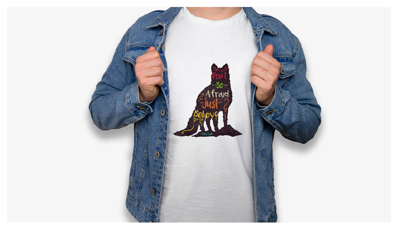 36) Ride Devil, Dream, Lady, Shoes, Warrior, Gun, Wanted, Wild, Animals, Life Style T shirt Design - Features Image 21