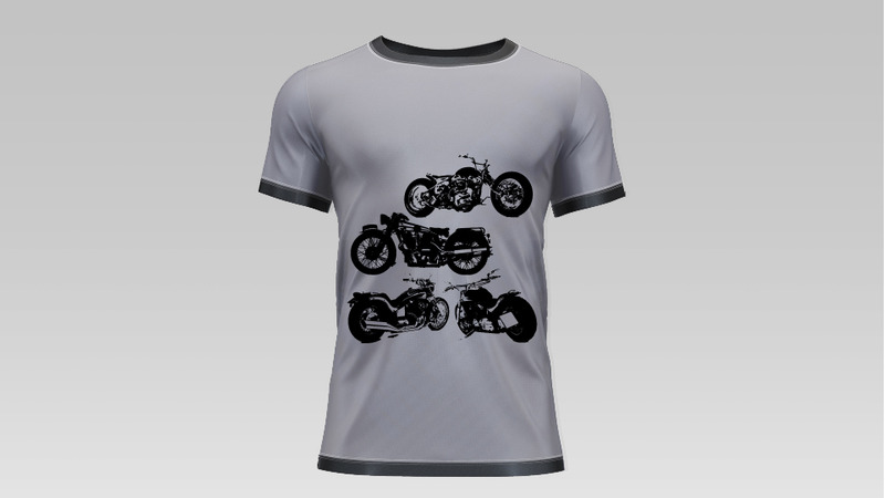 50 Funny Cartoon, Monster, Typography, Animal,  Bike Rider, Horror, And Life Style T shirt Design - Features Image 17