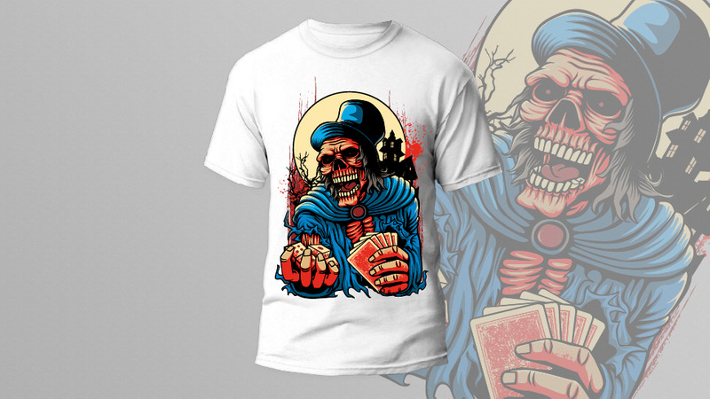 26)  Adult Sexy Girl Animal Horror, Cartoon, Gangster Print Typography And Life Style T shirt Design - Features Image 11
