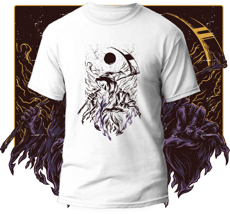 50 design di magliette di Halloween, orrore, teschio, vintage, ragazza, avventura, tipografia e stile di vita - Caratteristiche Immagine 25