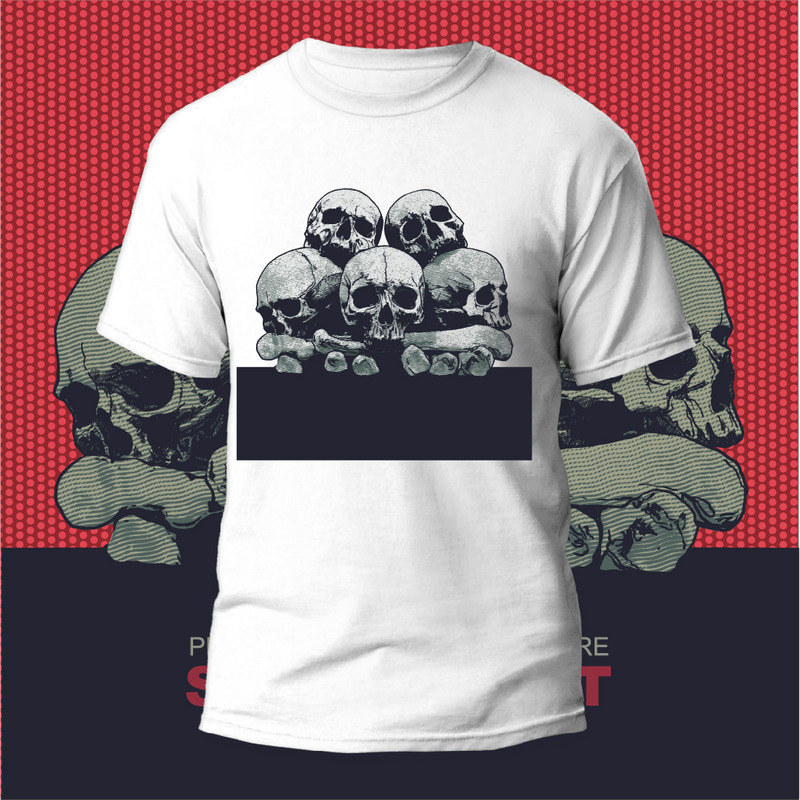 50 design di magliette di Halloween, orrore, teschio, vintage, ragazza, avventura, tipografia e stile di vita - Caratteristiche Immagine 22