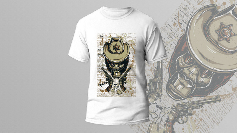 26)  Adult Sexy Girl Animal Horror, Cartoon, Gangster Print Typography And Life Style T shirt Design - Features Image 5