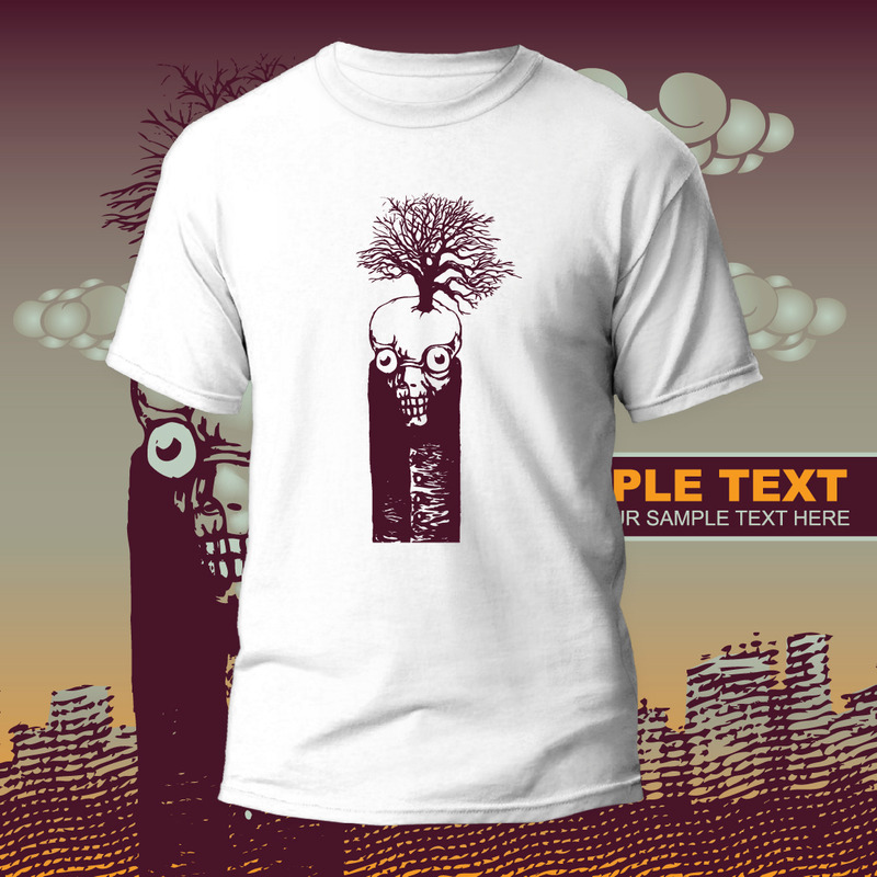 50 design di magliette di Halloween, orrore, teschio, vintage, ragazza, avventura, tipografia e stile di vita - Caratteristiche Immagine 3