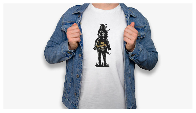 36) Ride Devil, Dream, Lady, Shoes, Warrior, Gun, Wanted, Wild, Animals, Life Style T shirt Design - Features Image 24