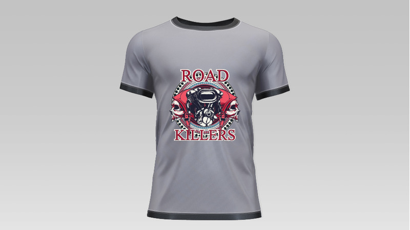 50 Funny Cartoon, Monster, Typography, Animal,  Bike Rider, Horror, And Life Style T shirt Design - Features Image 40