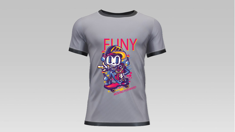 50 Funny Cartoon, Monster, Typography, Animal,  Bike Rider, Horror, And Life Style T shirt Design - Features Image 49