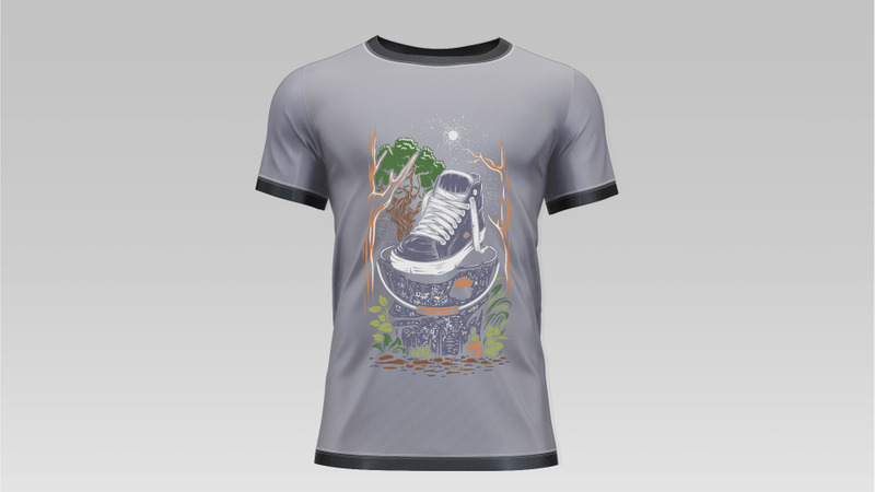 50 Funny Cartoon, Monster, Typography, Animal,  Bike Rider, Horror, And Life Style T shirt Design - Features Image 5