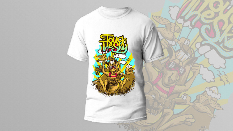 26)  Adult Sexy Girl Animal Horror, Cartoon, Gangster Print Typography And Life Style T shirt Design - Features Image 12