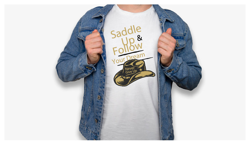 36) Ride Devil, Dream, Lady, Shoes, Warrior, Gun, Wanted, Wild, Animals, Life Style T shirt Design - Features Image 27