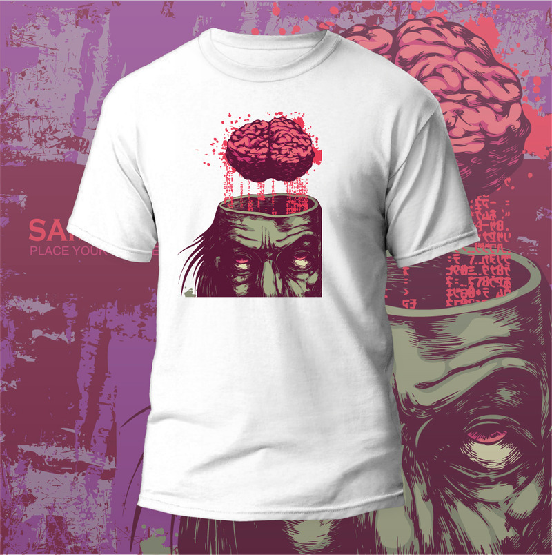 50 design di magliette di Halloween, orrore, teschio, vintage, ragazza, avventura, tipografia e stile di vita - Caratteristiche Immagine 8