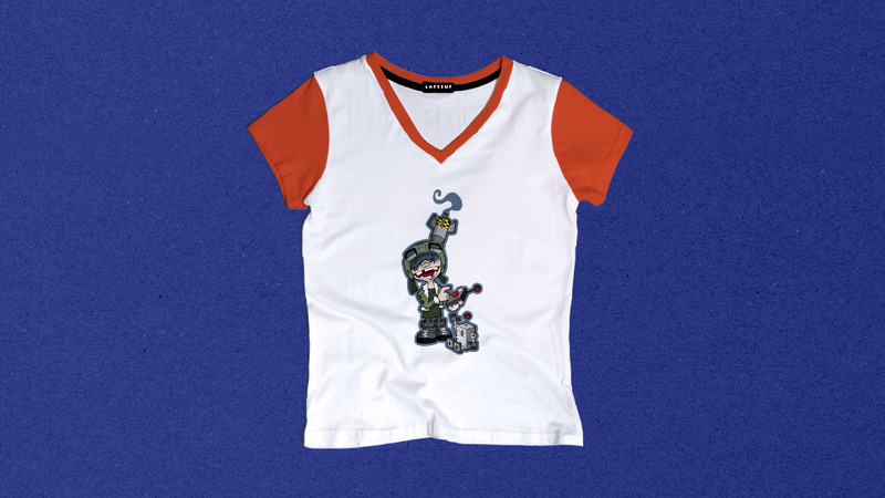 50 divertenti cartoni animati, contorni, tipografia, animali, tigre, bambini, orrore e design di magliette stile di vita - Caratteristiche Immagine 27