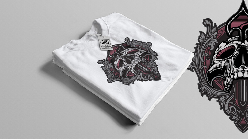 44) Women, Skull, Horror, Devil, Evil, Boys, Lion, Beast, Wolves, Animals, Life Style T shirt Design - Features Image 9