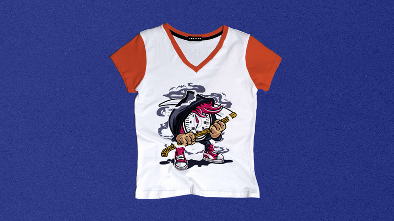 50 divertenti cartoni animati, contorni, tipografia, animali, tigre, bambini, orrore e design di magliette stile di vita - Caratteristiche Immagine 2
