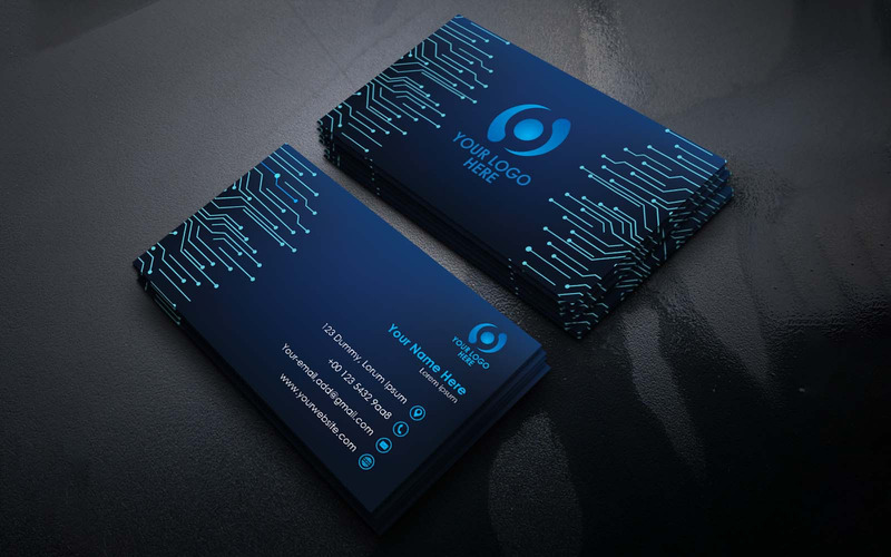 Professional Technology Letterhead And Business Card Design - Corporate Identity - Features Image 2