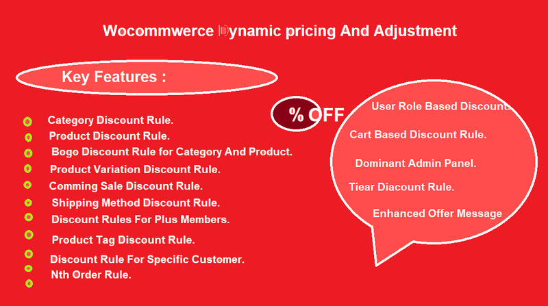 Woocommerce Dynamic Pricing And Adujustment - Features Image 1