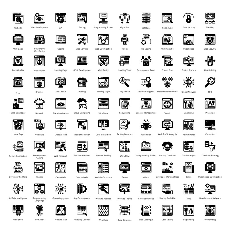 Web 开发独特的字形图标 - Features Image 1