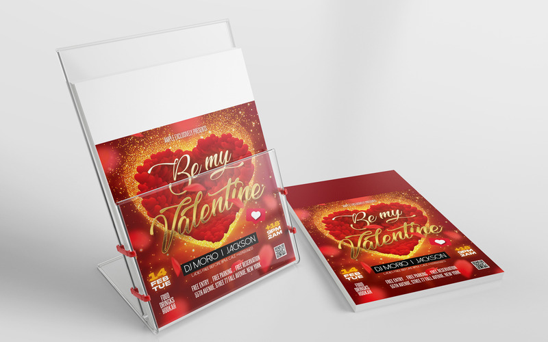 Valentines Day Flyer Design šablony - Features Image 4
