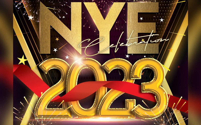 Amerikai szabványos betűméretű Happy New Year Flyer 2023 tervezősablon - Features Image 1