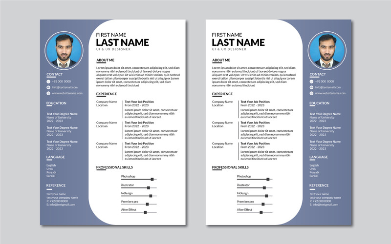 Resume Template | Professional Resume Template 2023 - Features Image 2