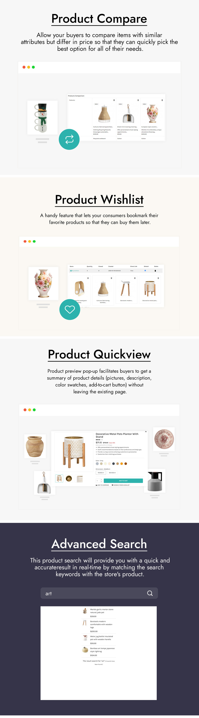 Artecra - Thème Prestashop Art, Culture, Décoration et Artisanat - Caractéristiques de l’image 3