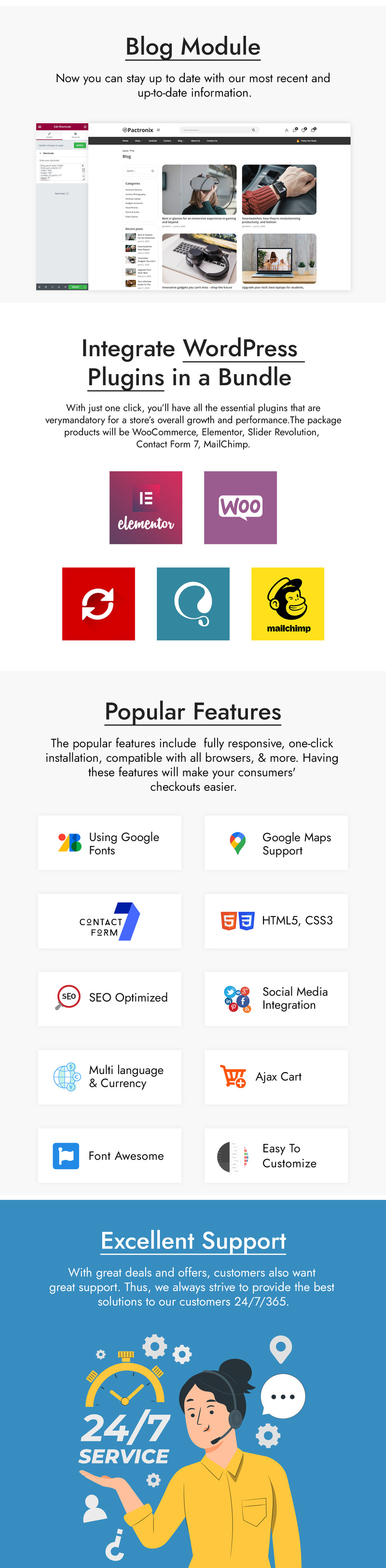 Pactronix - WooCommerce šablona pro elektroniku a počítače - Features Image 5