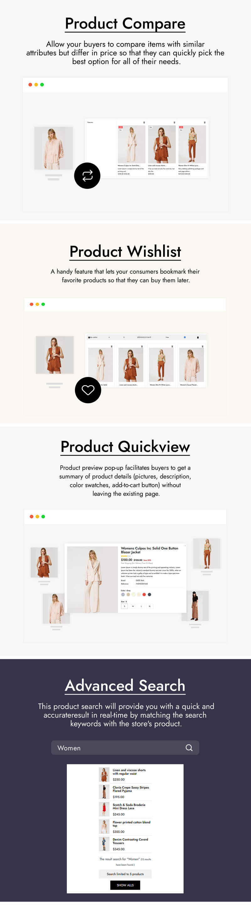 Glothify - Fashion and Apparel PrestaShop Theme - Features Image 3