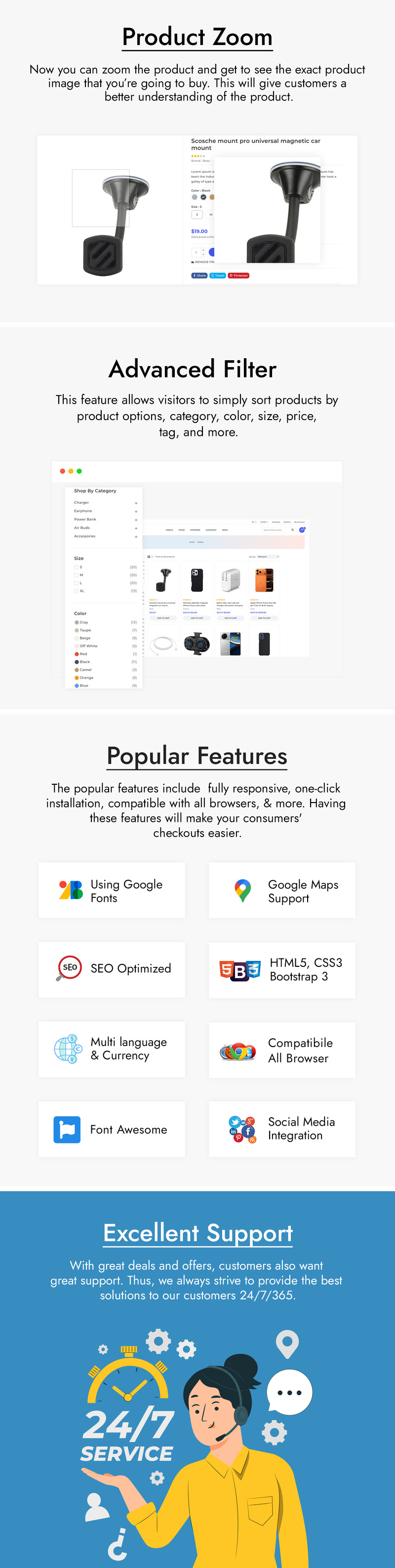 Wocomart - Mobile Shop & Electronics Store PrestaShop Theme - Features Image 4