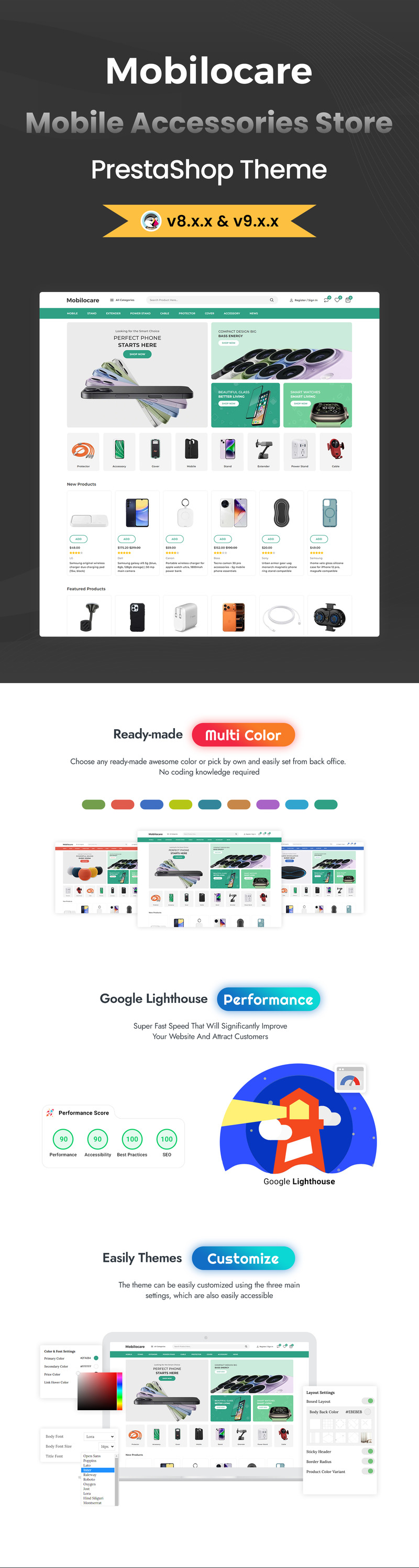 Mobilocare - Mobile Shop & Accessories Store PrestaShop Theme - Features Image 1