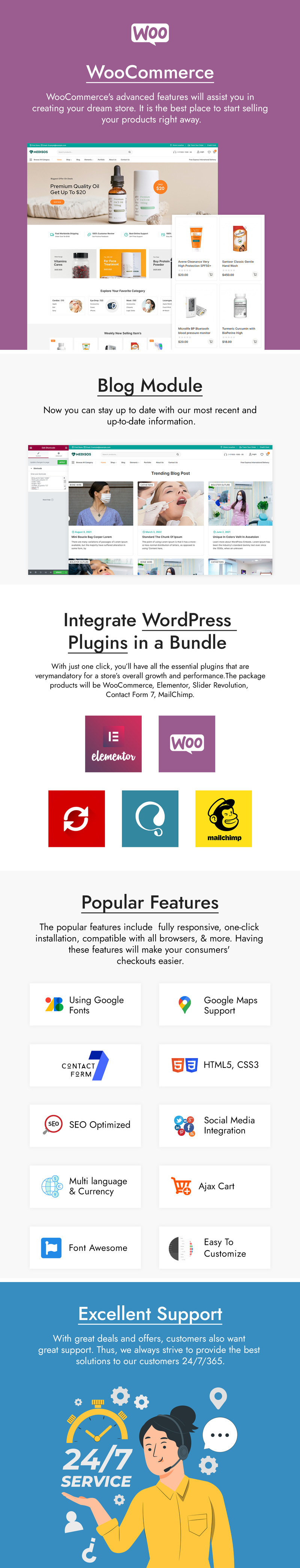 Medisos - Pharmacy and Drug and Medical WooCommerce Theme - Features Image 5
