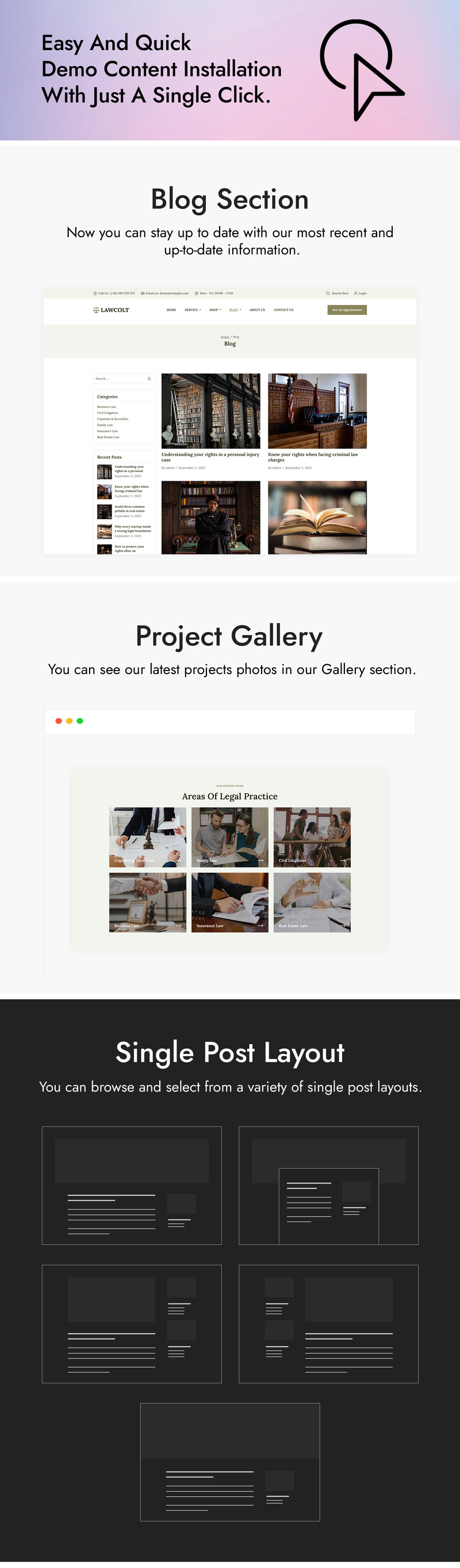 Lawcolt - Avukat Avukat WordPress Teması - Features Image 4