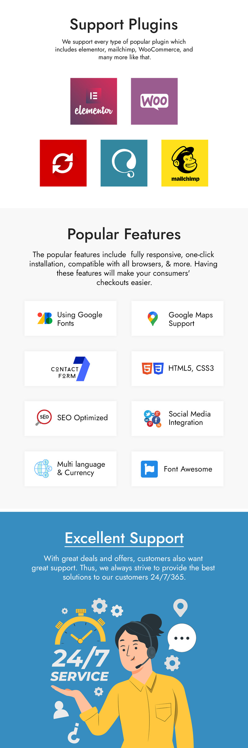 Perinfo - Тема WordPress для личного портфолио - Features Image 5