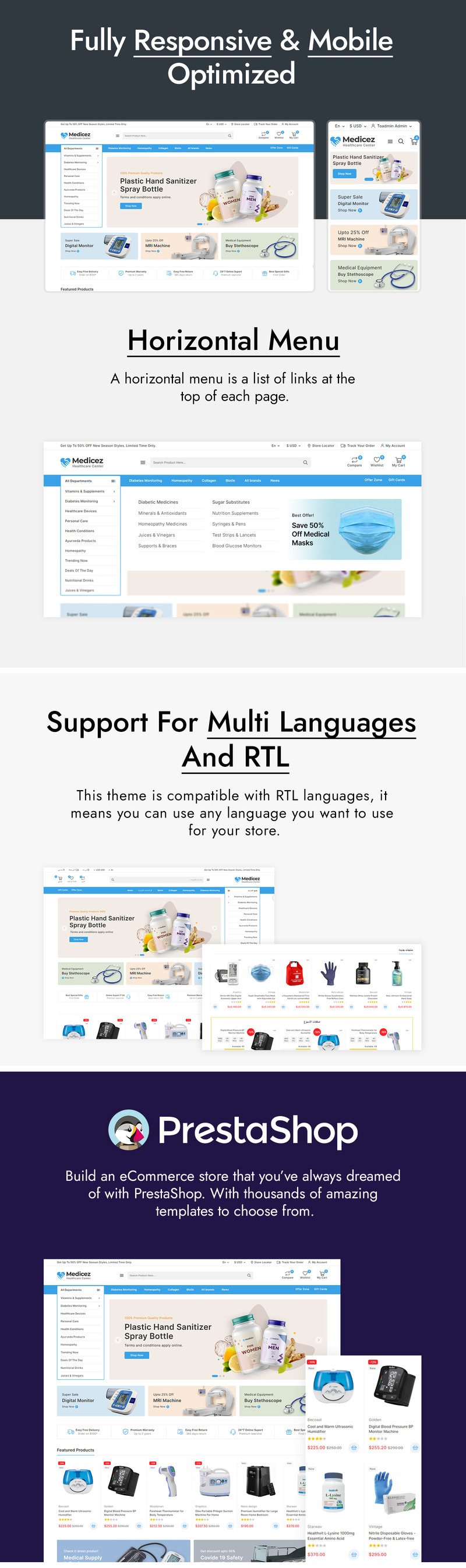 Medicez - Thème PrestaShop Médical, Médicament et Pharmacie - Caractéristiques de l’image 2