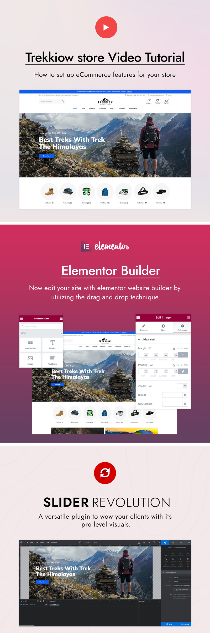 Trekkiow - Thème WooCommerce pour la randonnée, le camping, le suivi et les articles de sport - Caractéristiques de l’image 3