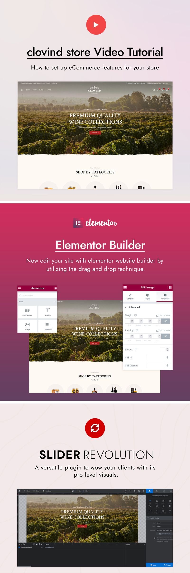 Clovind – Wine, Liquor Store and Vineyard WooCommerce Theme - Features Image 3