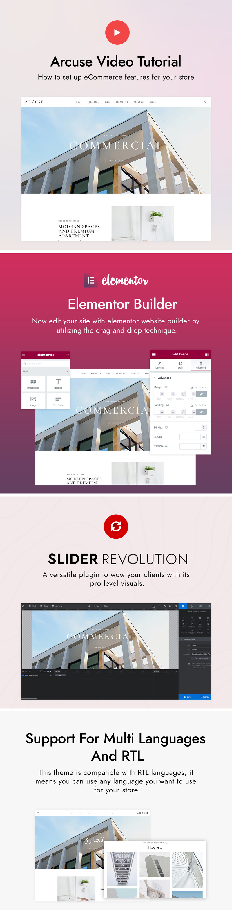Aruse - Tema WordPress para Imóveis e Arquitetura - Features Image 3