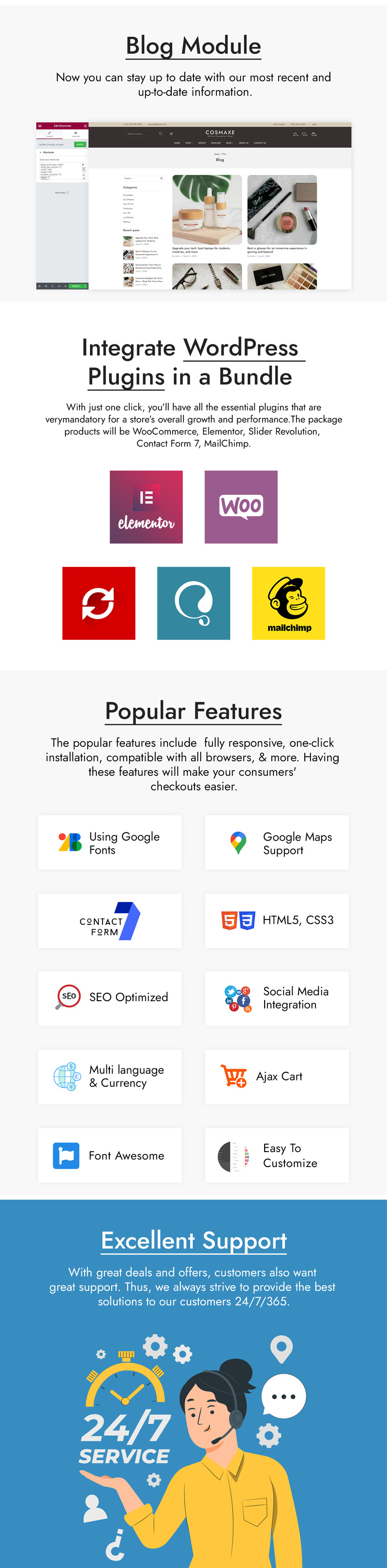 Cosmaxe — тема WooCommerce для магазина косметики и красоты - Features Image 5
