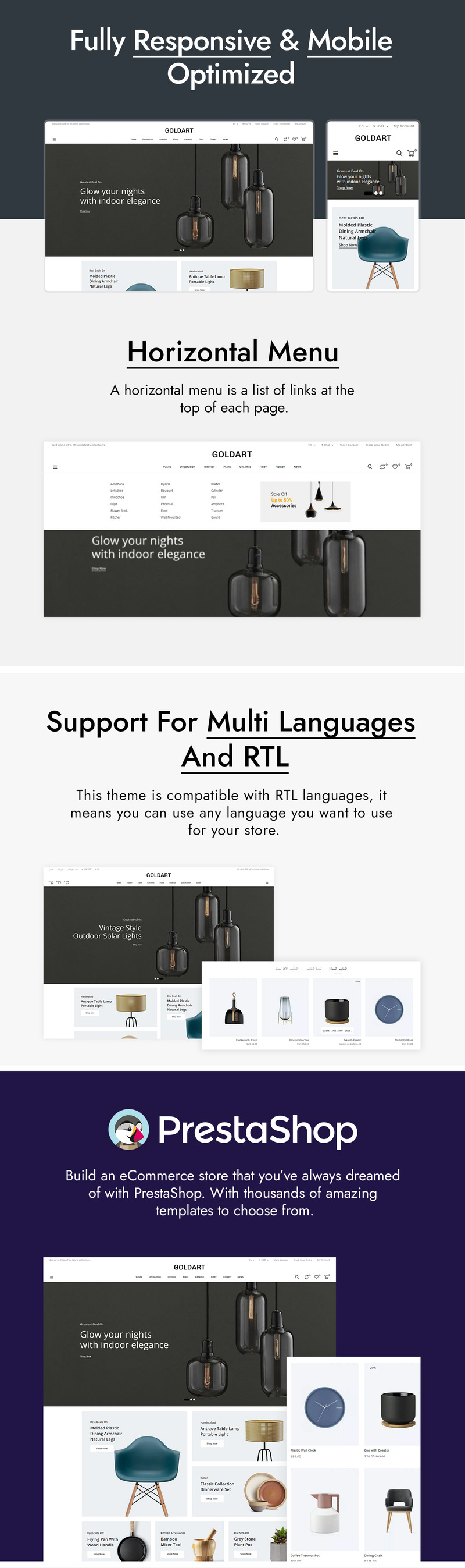 The Gold Art - Art, Crafts and Exhibition Gallery Prestashop 主题 - Features Image 2