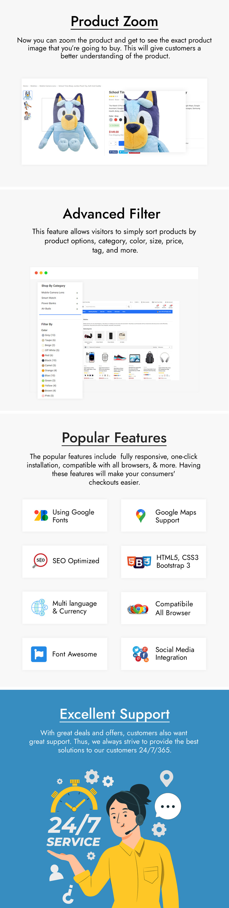 Supernine - Víceúčelový Mega Shop Téma Prestashop - Features Image 4