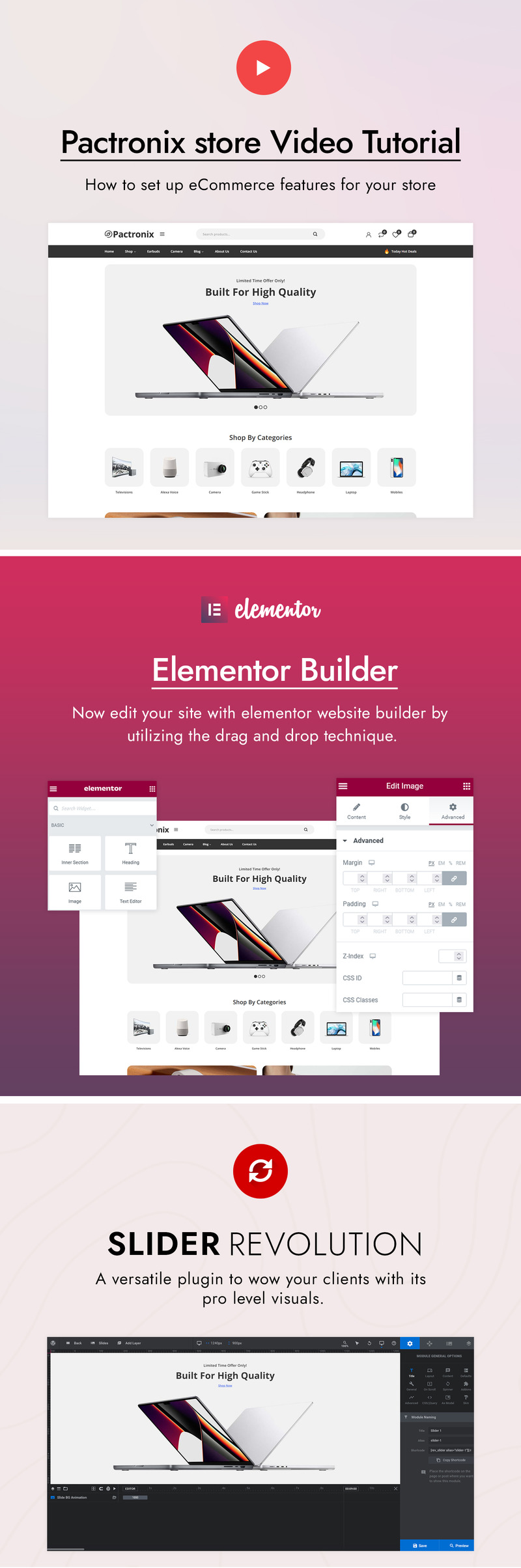 Pactronix - WooCommerce šablona pro elektroniku a počítače - Features Image 3