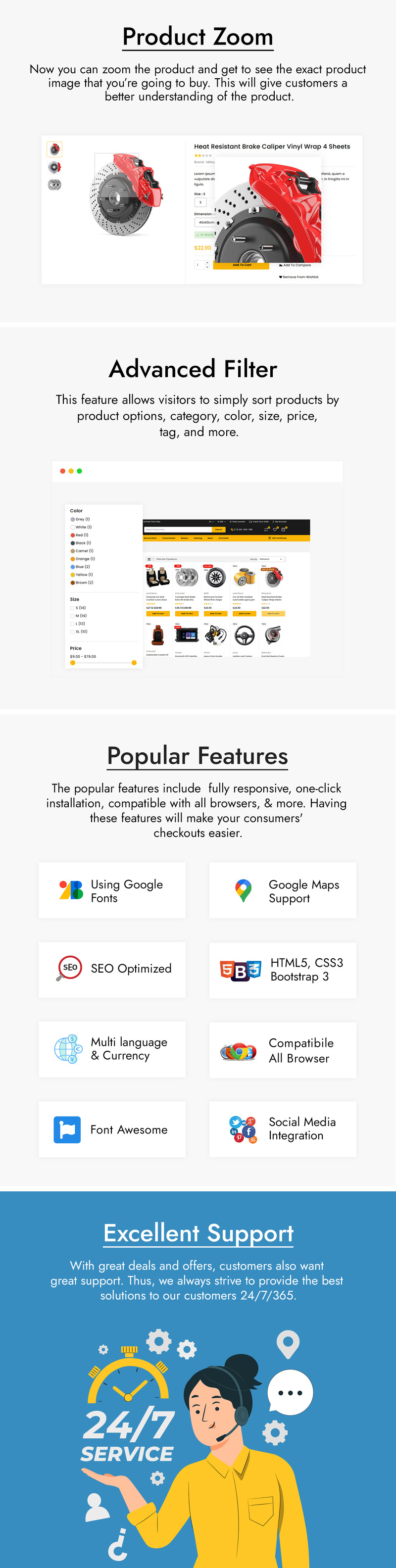Spopart Autodíly a obráběcí stroje Téma PrestaShop - Features Image 4