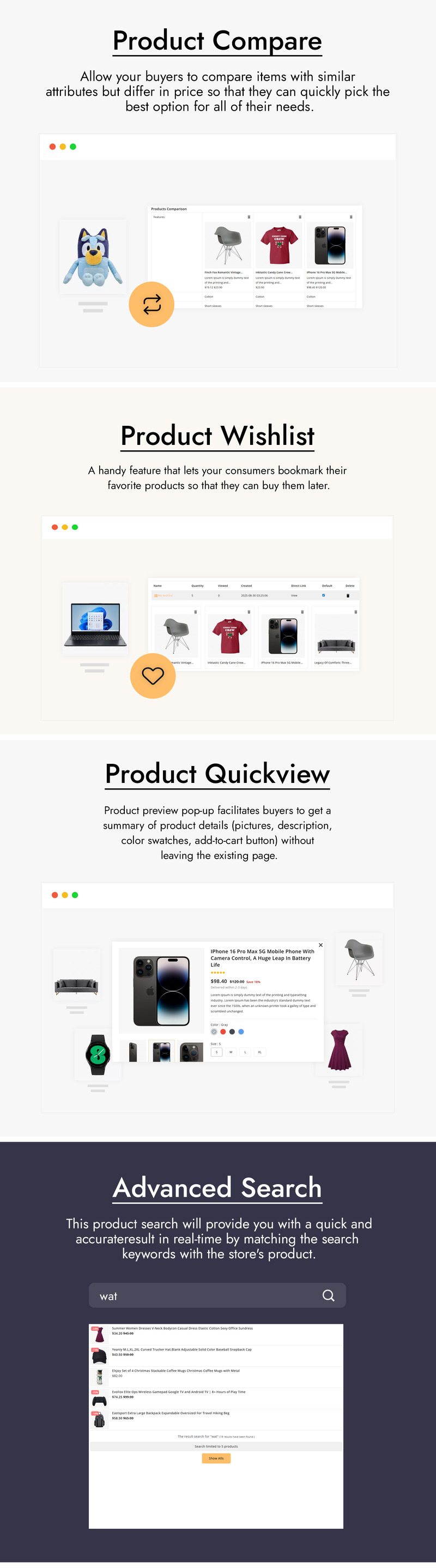Azoncart Mehrzweck-Mega-Shop-Prestashop-Theme - Eigenschaften Bild 3