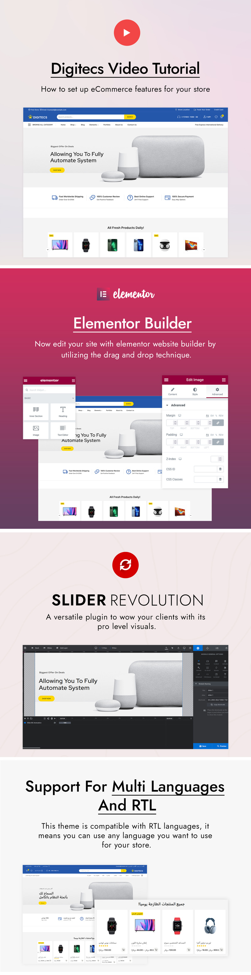 Digitecs — motyw WooCommerce dla elektroniki i urządzeń mobilnych - Obraz funkcji 3