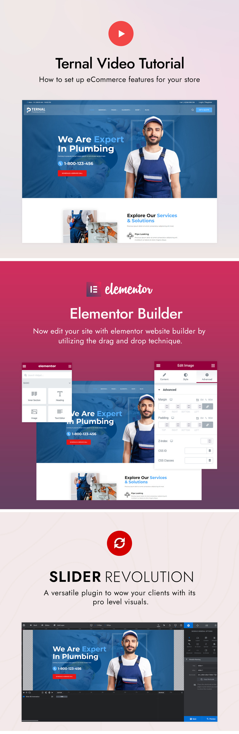 Ternal - Thème WordPress pour plombier, bricoleur et services de réparation - Caractéristiques de l’image 3