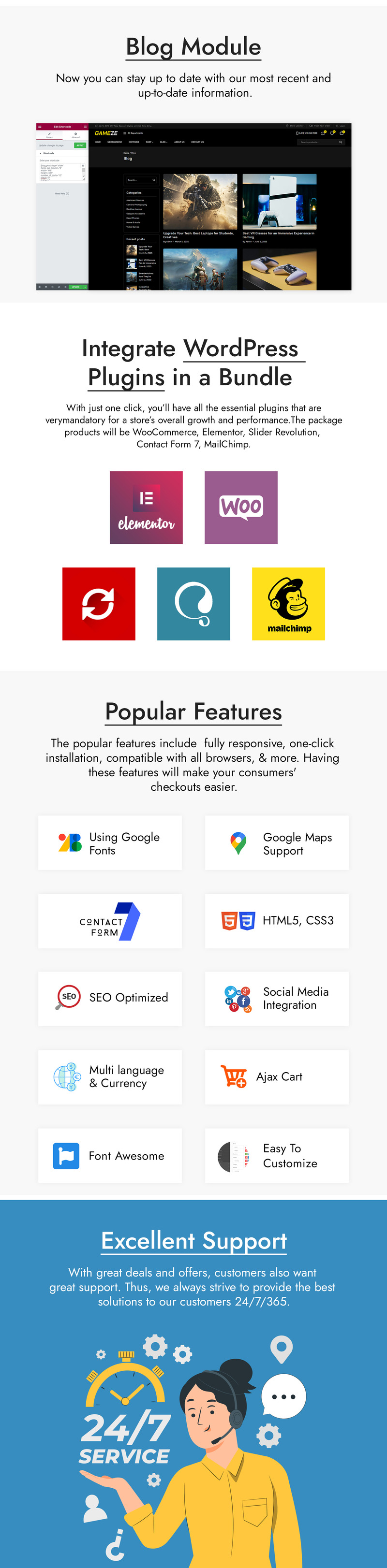 Gameze — тема WooCommerce для игрового и киберспортивного магазина - Features Image 5